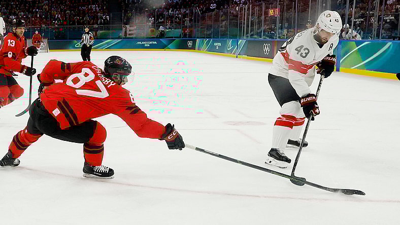 Olympics: Ice Hockey-Men Group A - CAN-SUI