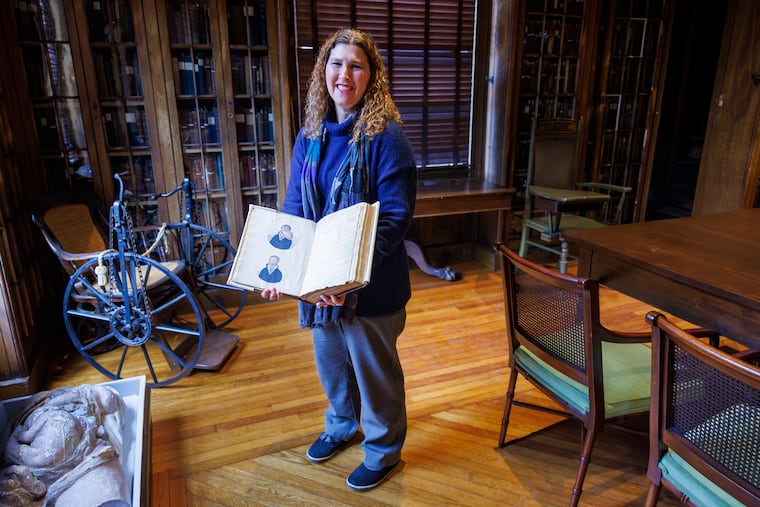 Pennsylvania Hospital, the nation's first chartered hospital, will mark its 275th anniversary by turning one of its buildings into a museum for visitors starting in May. Stacey Peeples (pictured) is the lead archivist at Pennsylvania Hospital.