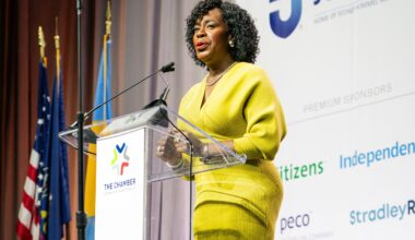 Mayor Cherelle Parker touts business development and job creation efforts