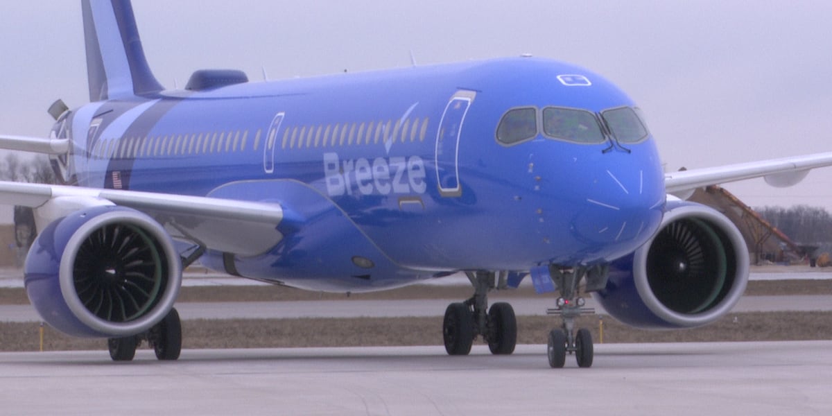 Breeze Airways adds new flight route from Wilkes-Barre/Scranton