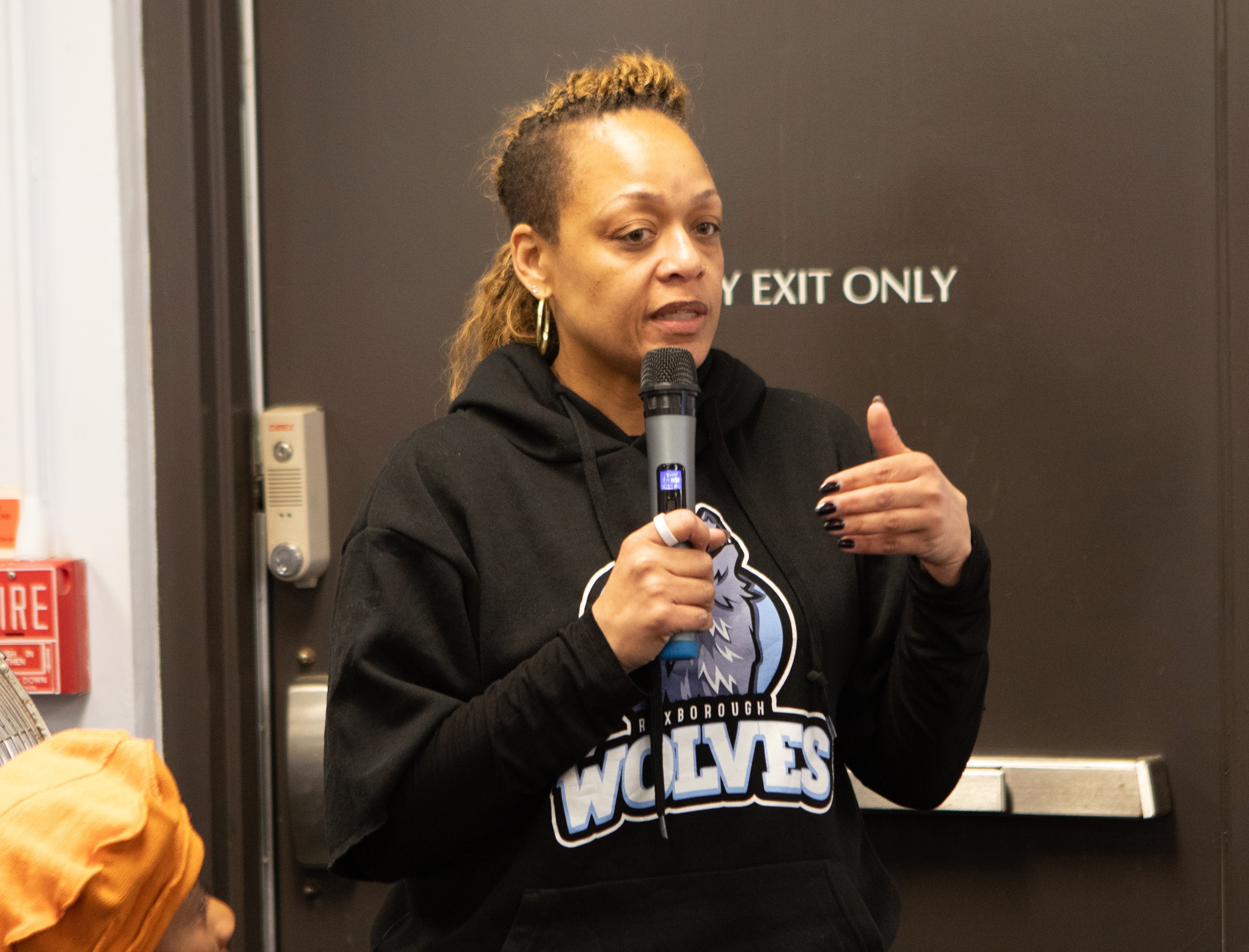 RHS Principal Kristin Williams Smalley praised the community response to...