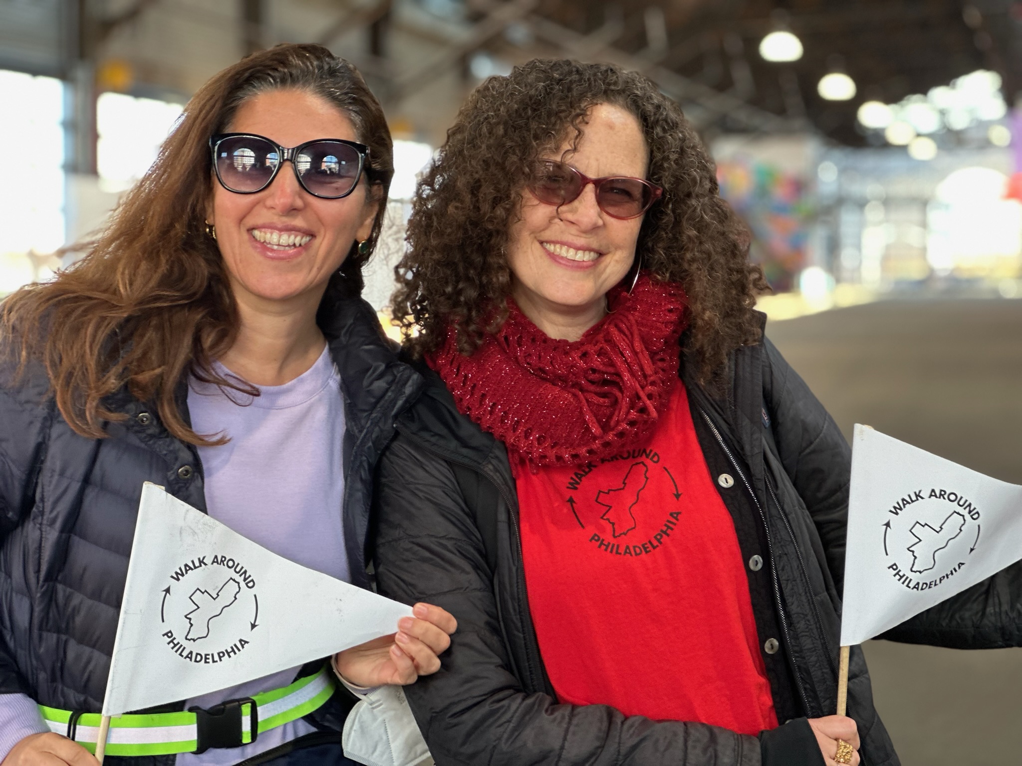 Clio Mailin and Marielle Cohen start out on a 10...