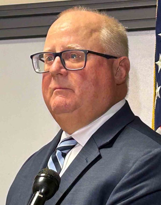 Berks County District Attorney John T. Adams. (BILL UHRICH/READING EAGLE)