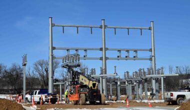 Construction underway on new power substation in Bern Township