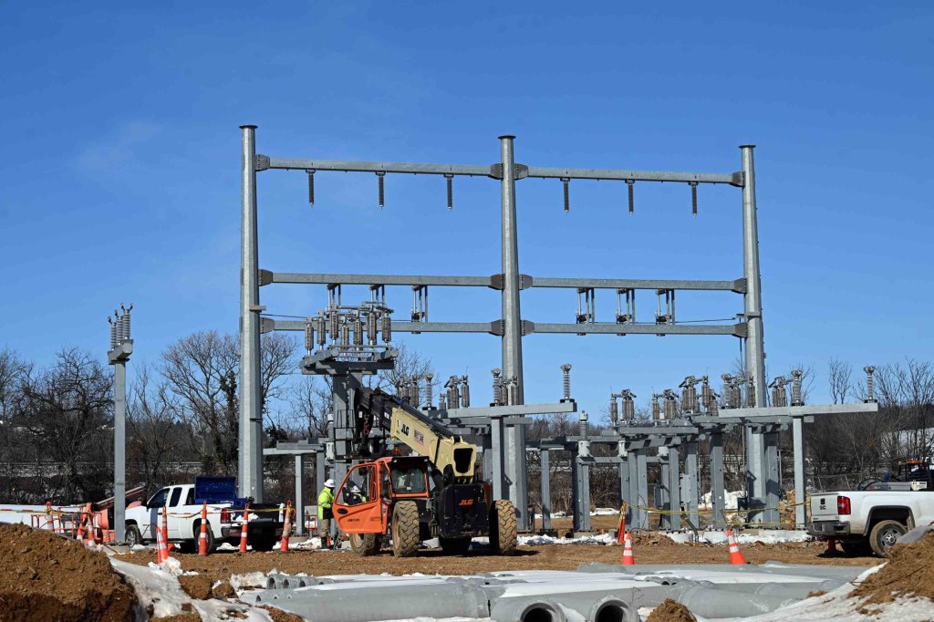 Construction underway on new power substation in Bern Township