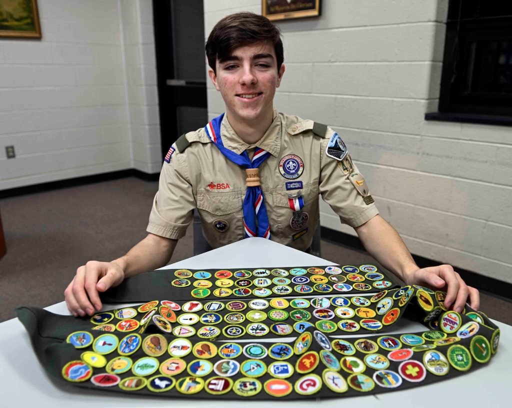 From scuba to the courtroom, Berks teen completed every Scouting merit badge