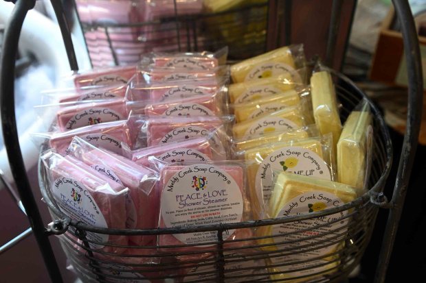 Shower steamers are a popular item at the Muddy Creek Soap Company at 608 Penn Avenue in West Reading. (BILL UHRICH/MEDIANEWS GROUP)