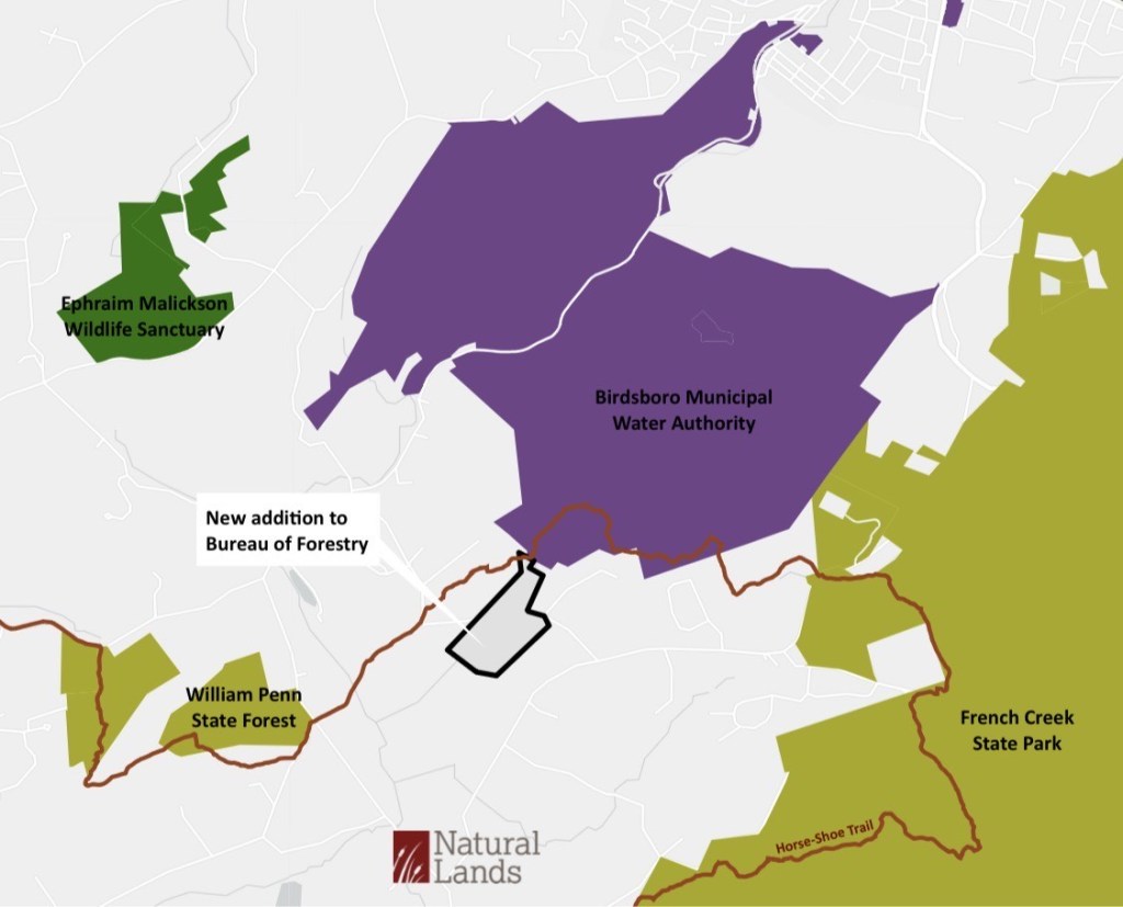 60 acres in Berks preserved, added to William Penn State Forest
