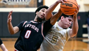 Berks Catholic and Schuylkill Valley played in the District 3 Class 4A semifinals in boys basketball