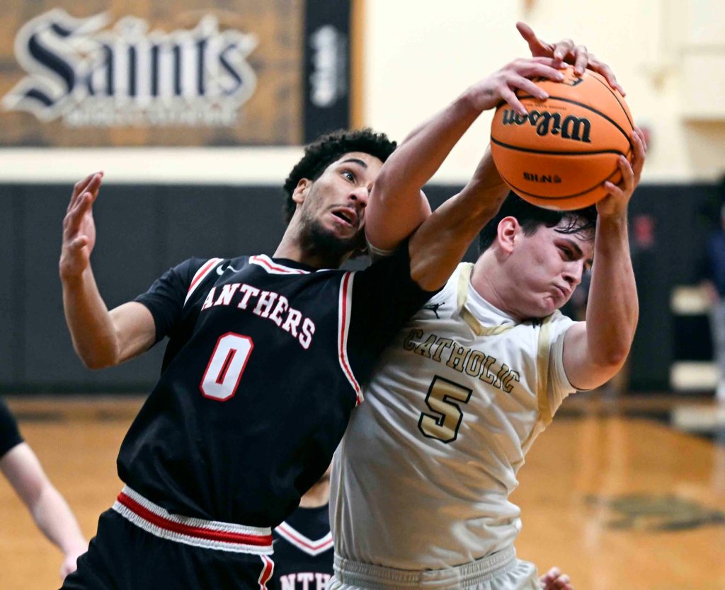 Berks Catholic and Schuylkill Valley played in the District 3 Class 4A semifinals in boys basketball