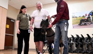 Berks stroke patients get a chance to horse around