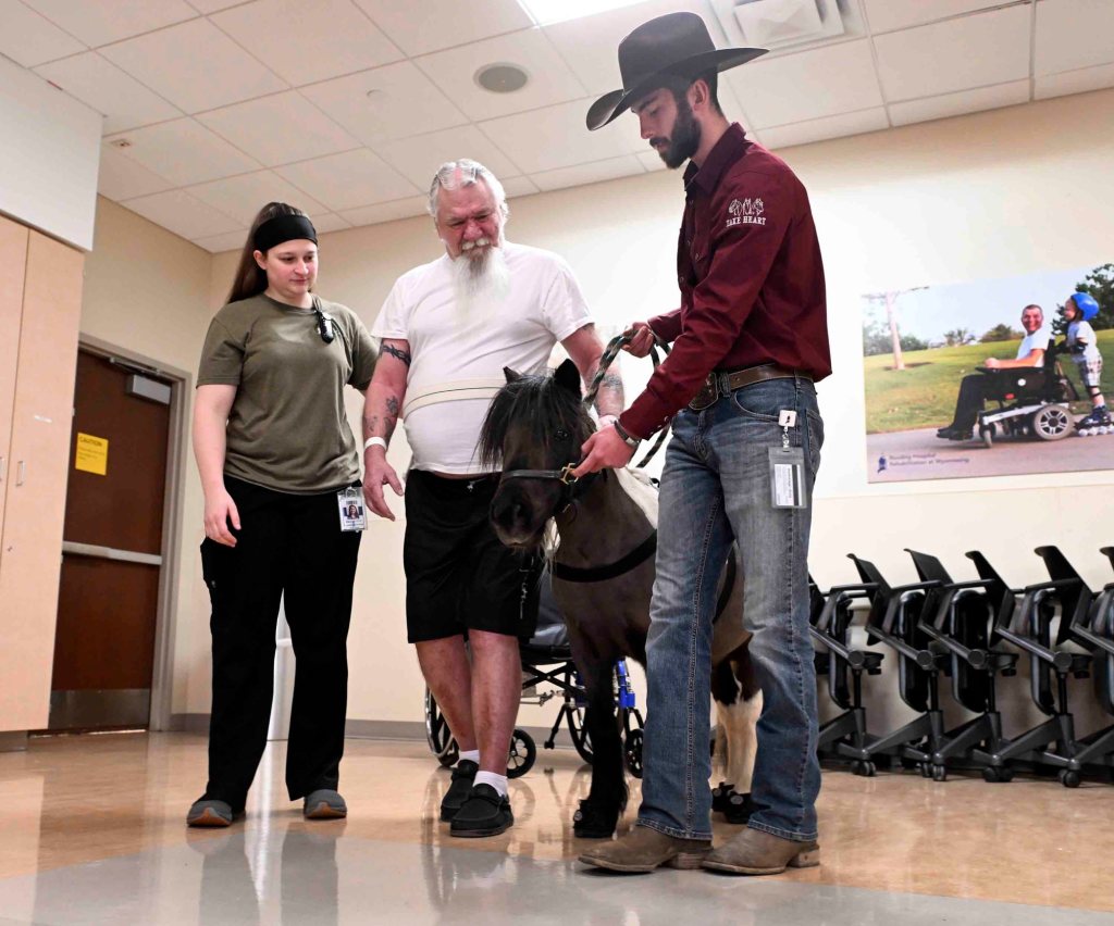 Berks stroke patients get a chance to horse around