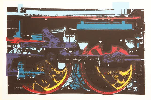 Engine N° 6039, color linocut. (MARK CIOCCA)