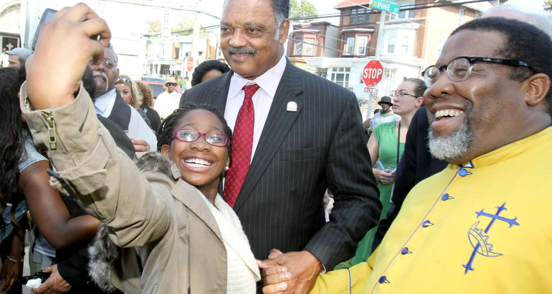 Jesse Jackson made frequent Philly appearances