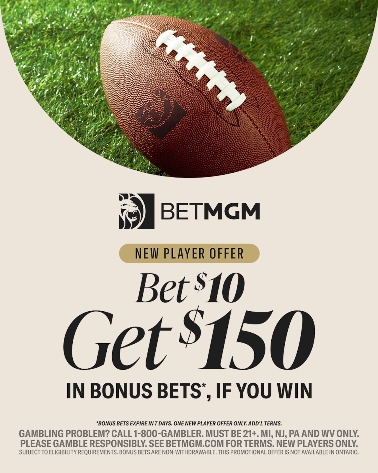 $150 BetMGM Bonus Code.