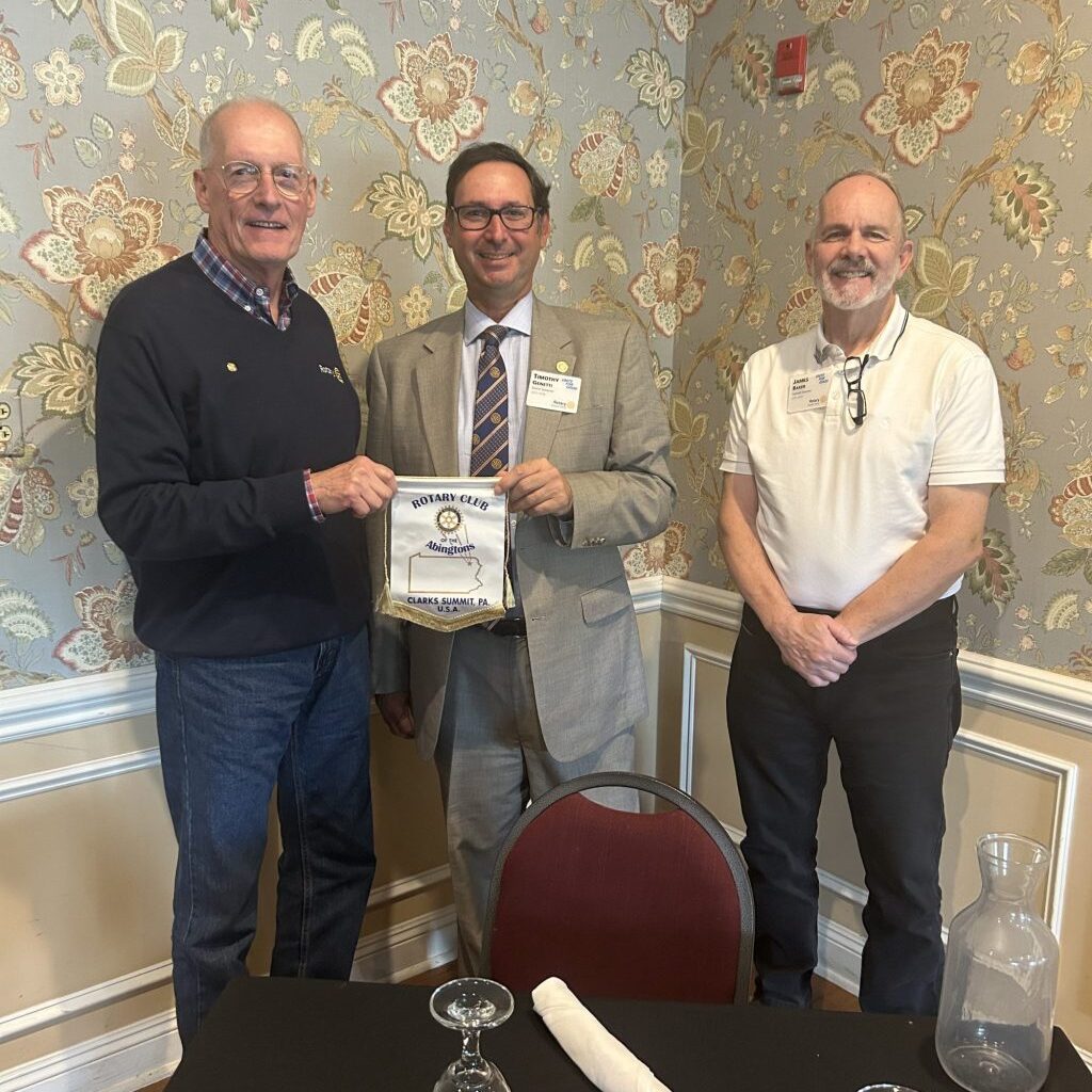Rotary Club of the Abingtons flag exchange – Scranton Times-Tribune