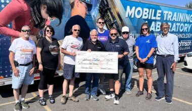 Villa Capri Cruisers Car Club donates to Johnson College – Scranton Times-Tribune