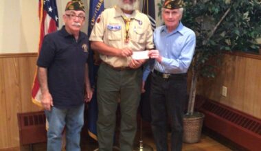 Post 7069 donates to Boy Scout Troop 251 – Scranton Times-Tribune