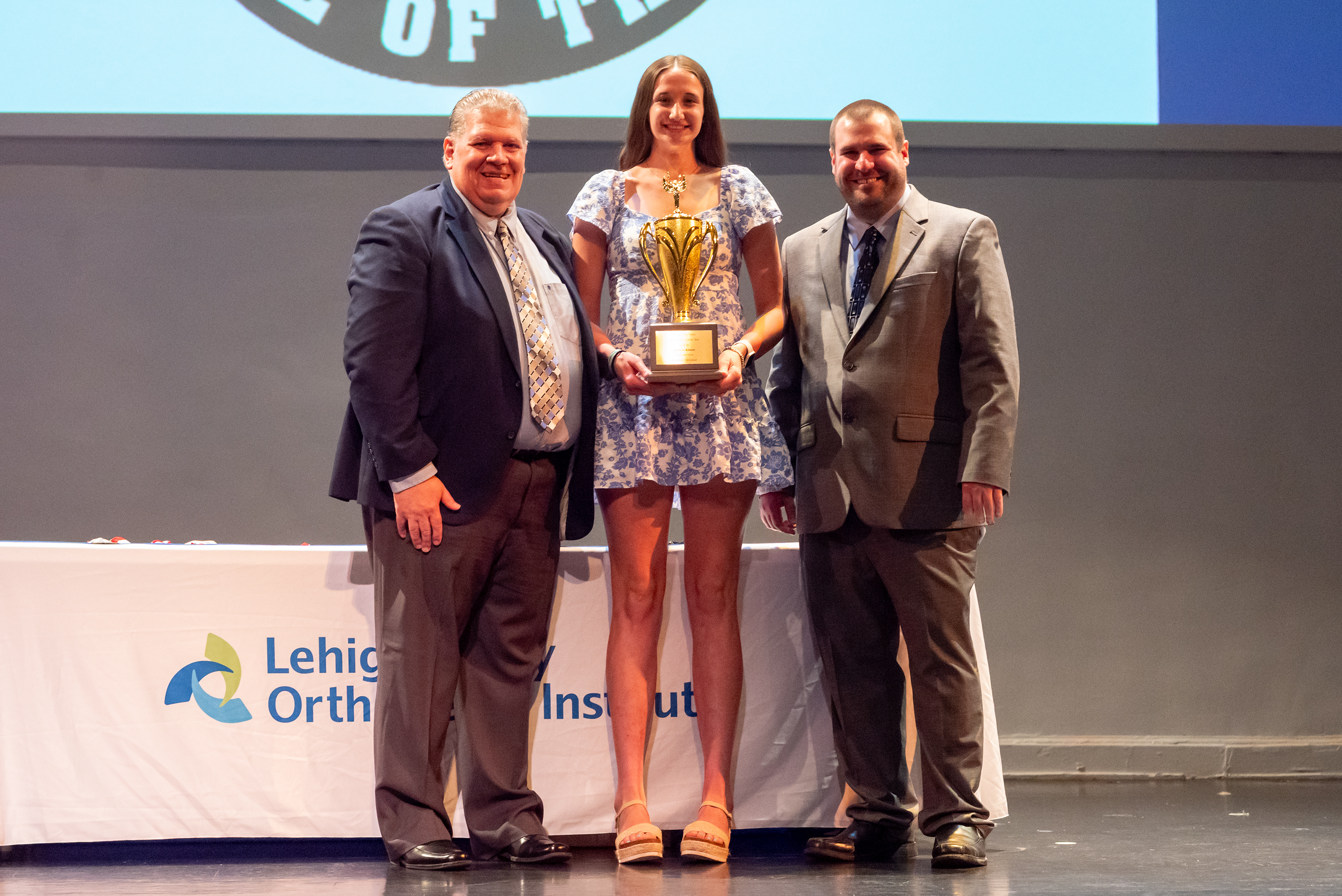 Mountain View’s Addison Kilmer is recognized as the Female Athlete...