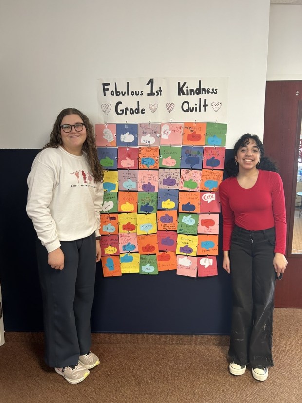 Julia Avvisato, left, and Brenda Allison, Abington Heights (Submitted)