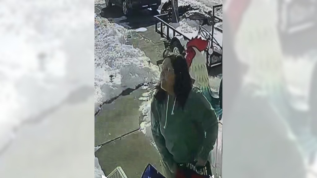 Moosic police seek help identifying ICE flag vandal