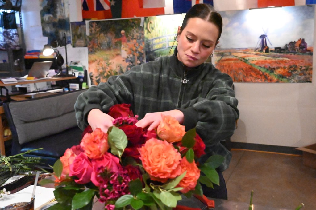 Stop and smell the flowers on Valentine's Day