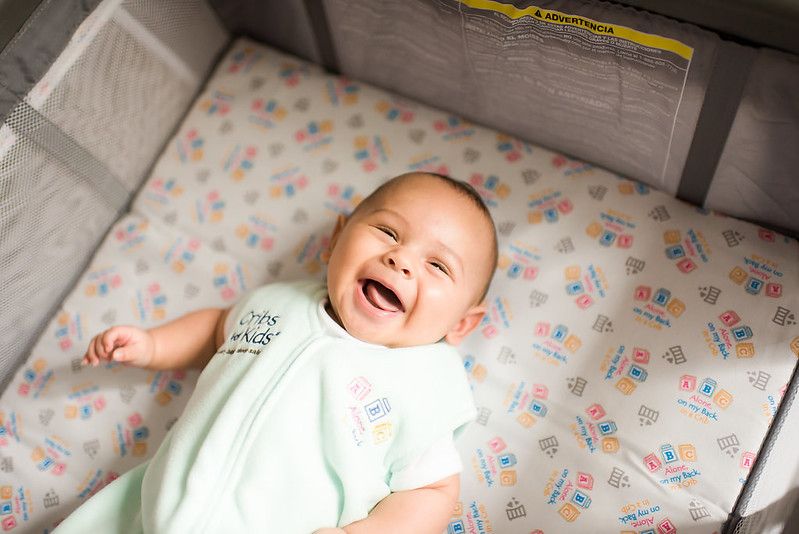 American Academy of Pediatrics (AAP) advises parents to place babies...