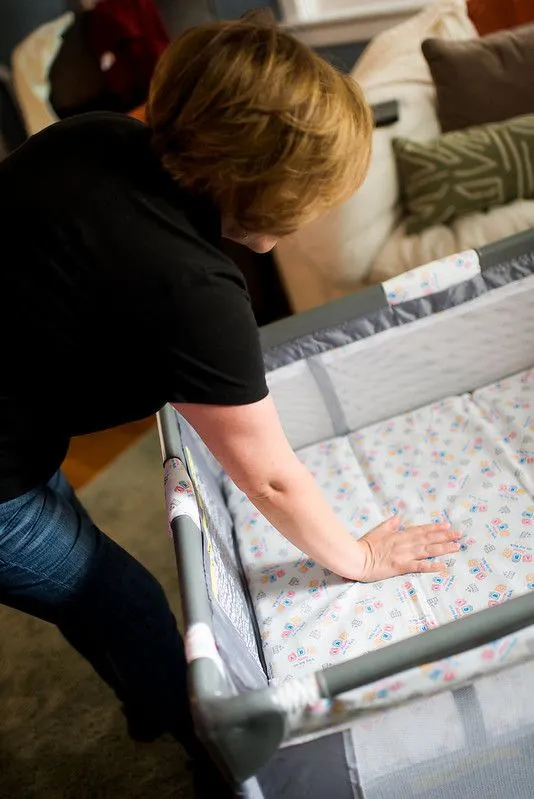 American Academy of Pediatrics (AAP) advises parents to place babies on their back, with no blankets or bumpers, for safe sleeping. (PHOTO COURTESY OF CRIBSFORKIDS)