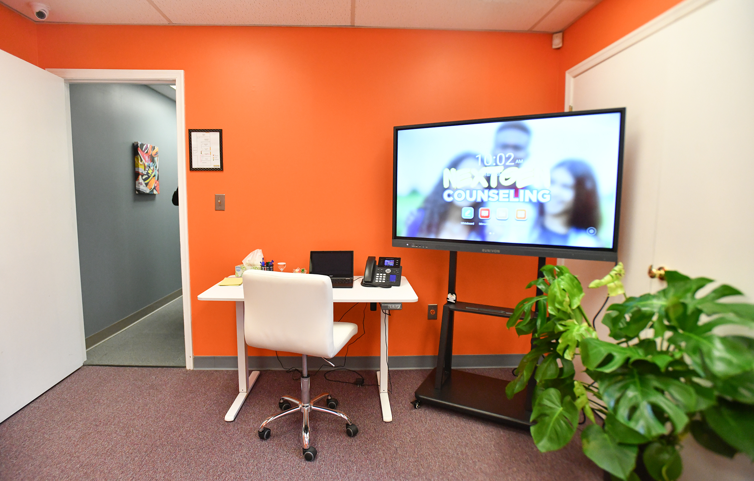 A section in NextGen Counseling in Dickson City Monday, February...