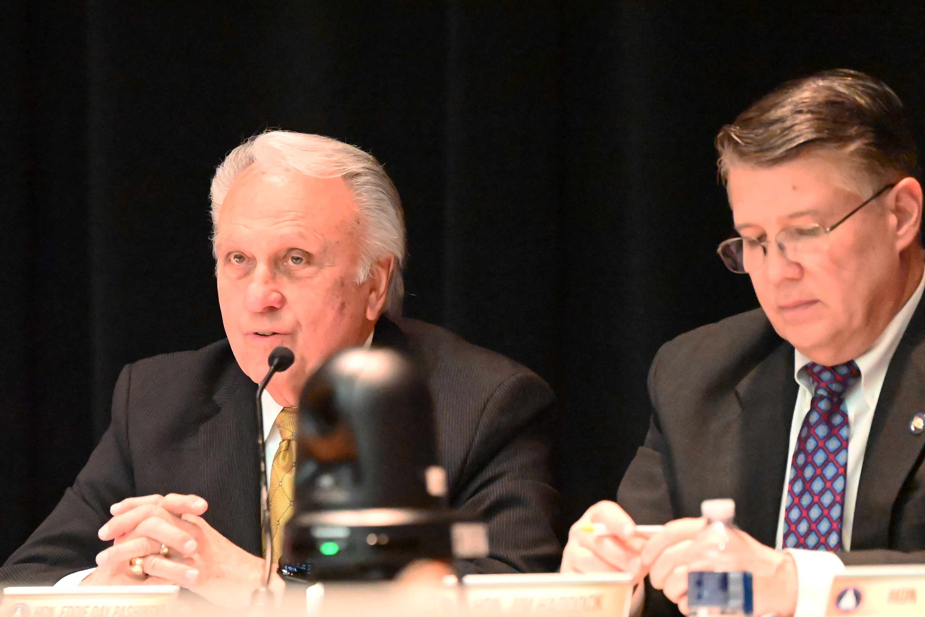 State Rep. Eddie Day Pashinski speaks during the cyber charter...