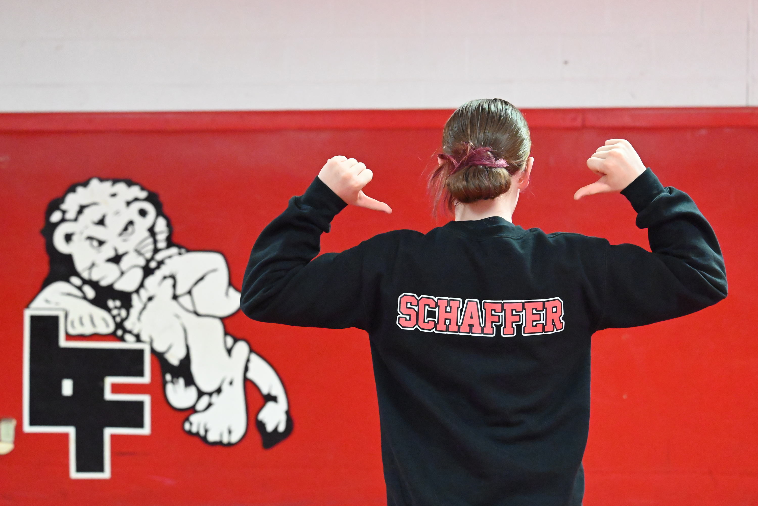 Lackawanna Trail’s Cidney Schaffer is the No. 8 seed at...