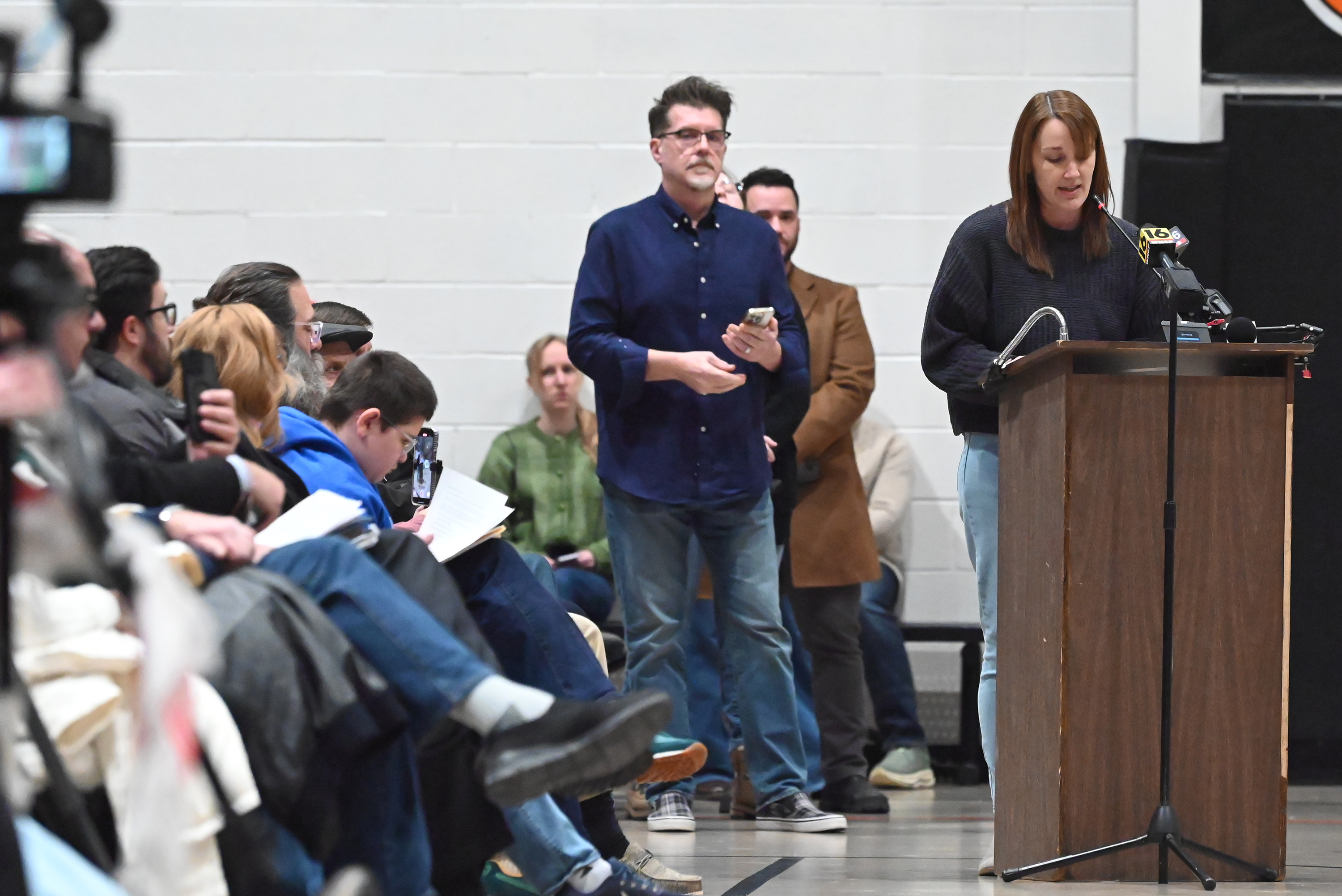 Tina Larioni states her concerns about about data centers’ environmental...