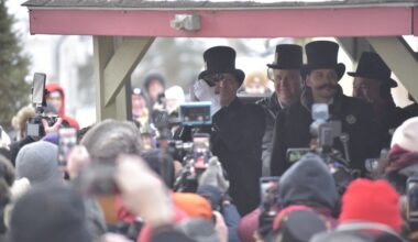 'Jessup Giuseppe' the ferret predicts an early spring