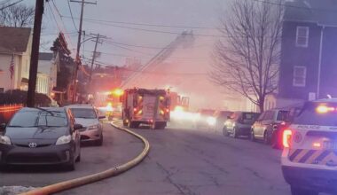Two-alarm fire breaks out in South Scranton