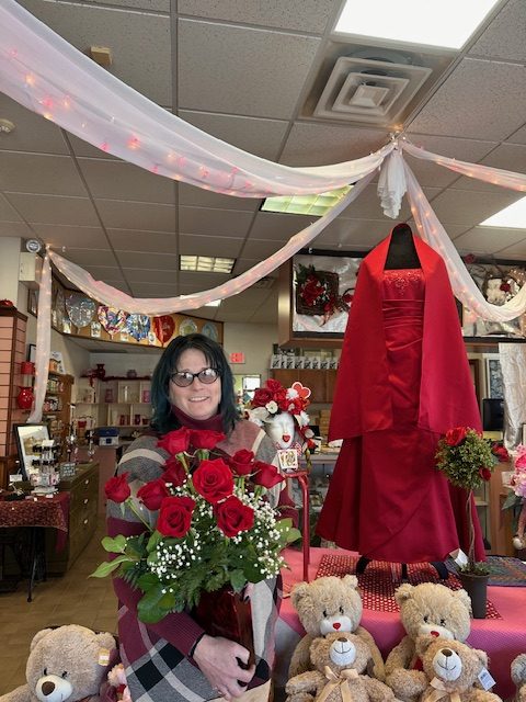 Jennifer Barnasevitch will sell lots of red roses for Valentine’s...