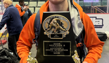 Senior James Nalbone named Section 2 Most Outstanding Wrestler