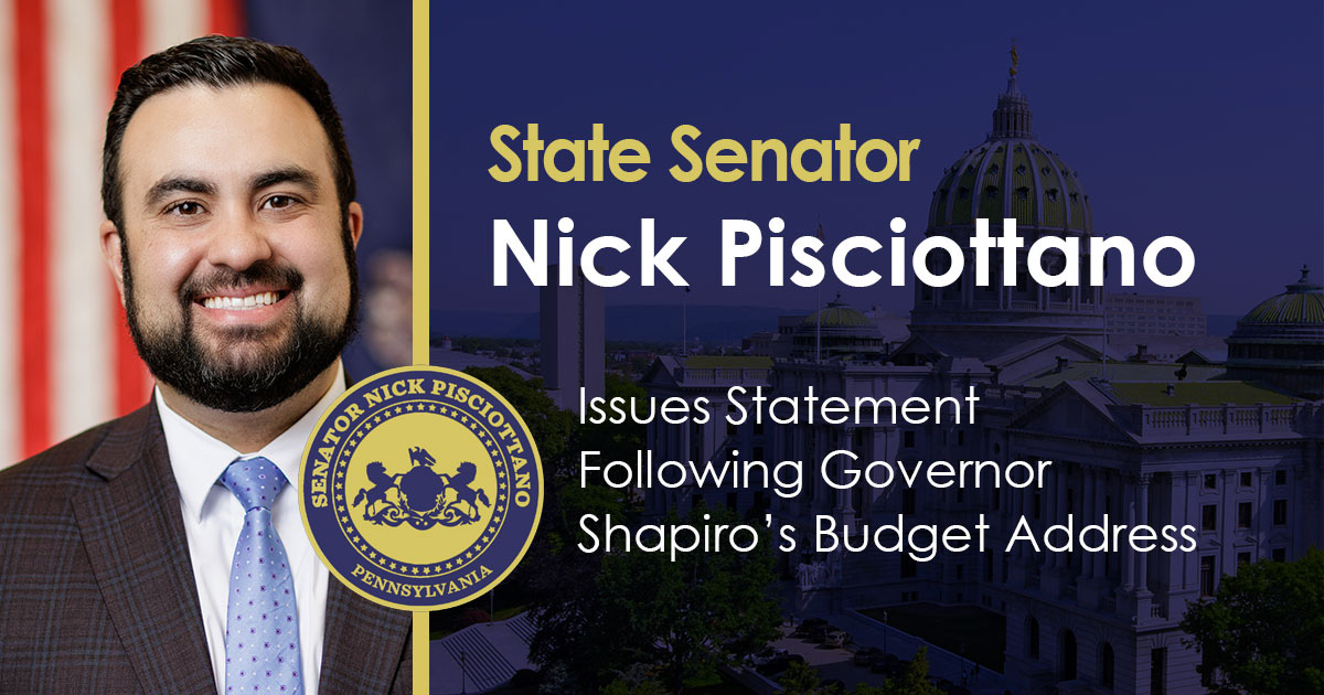 Senator Nick Pisciottano