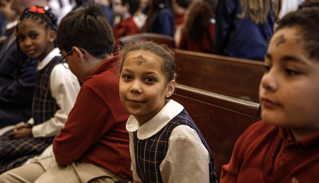 Ash Wednesday at the Cathedral of St. Catharine of Siena