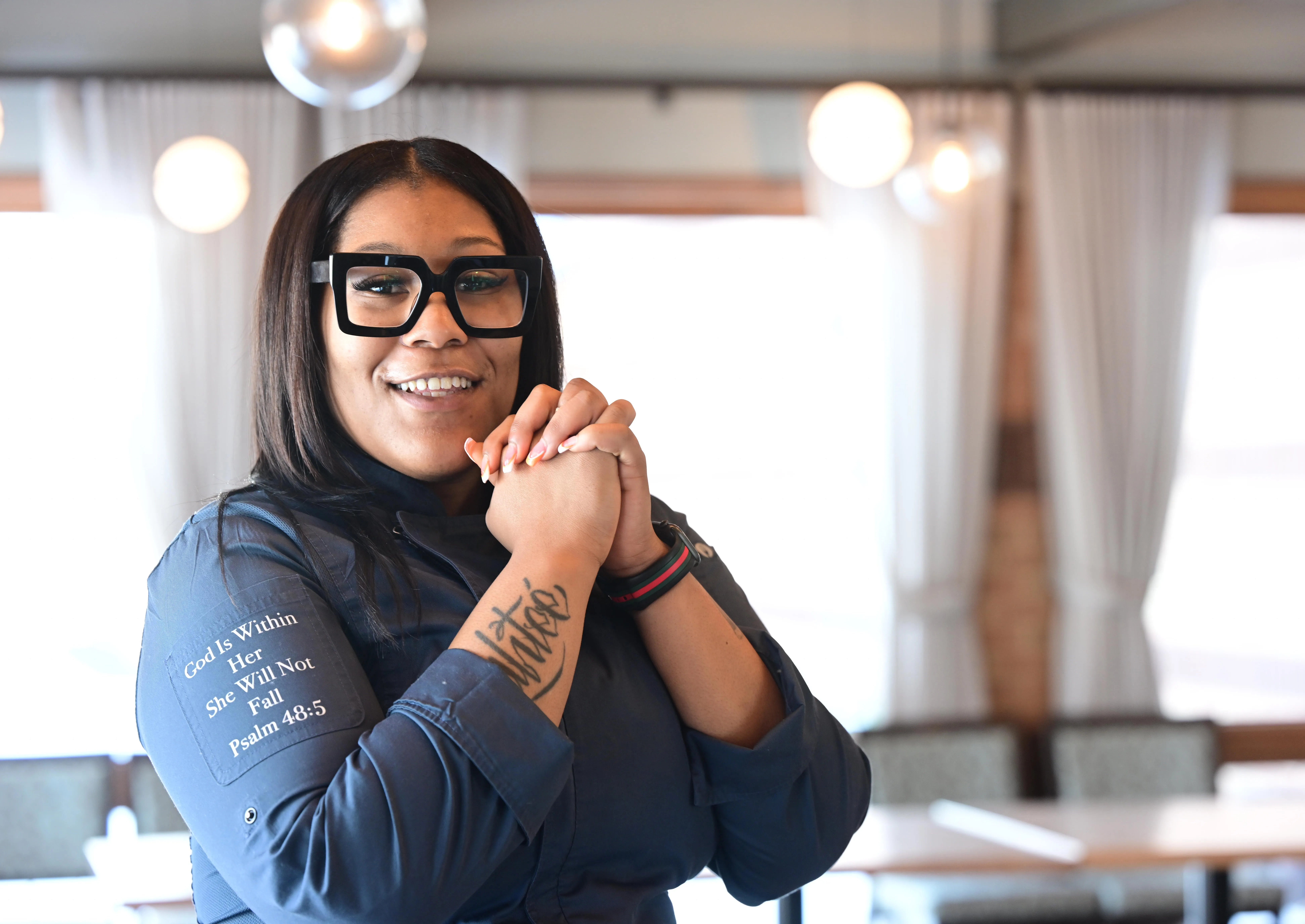 Janaja D. Harris, 26, is the owner of XFires KitchenX,...