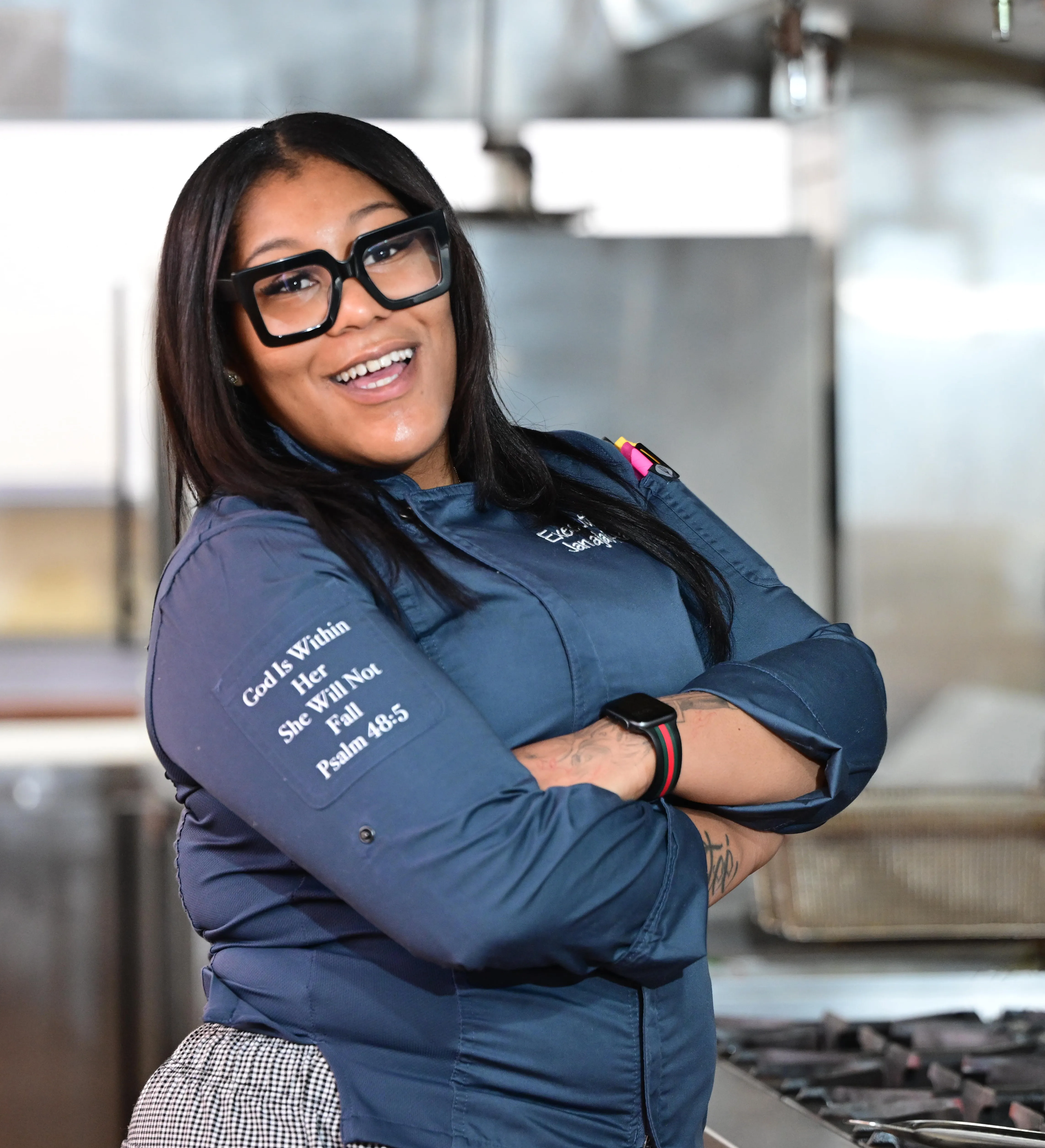 Janaja D. Harris, 26, is the owner of XFires KitchenX,...