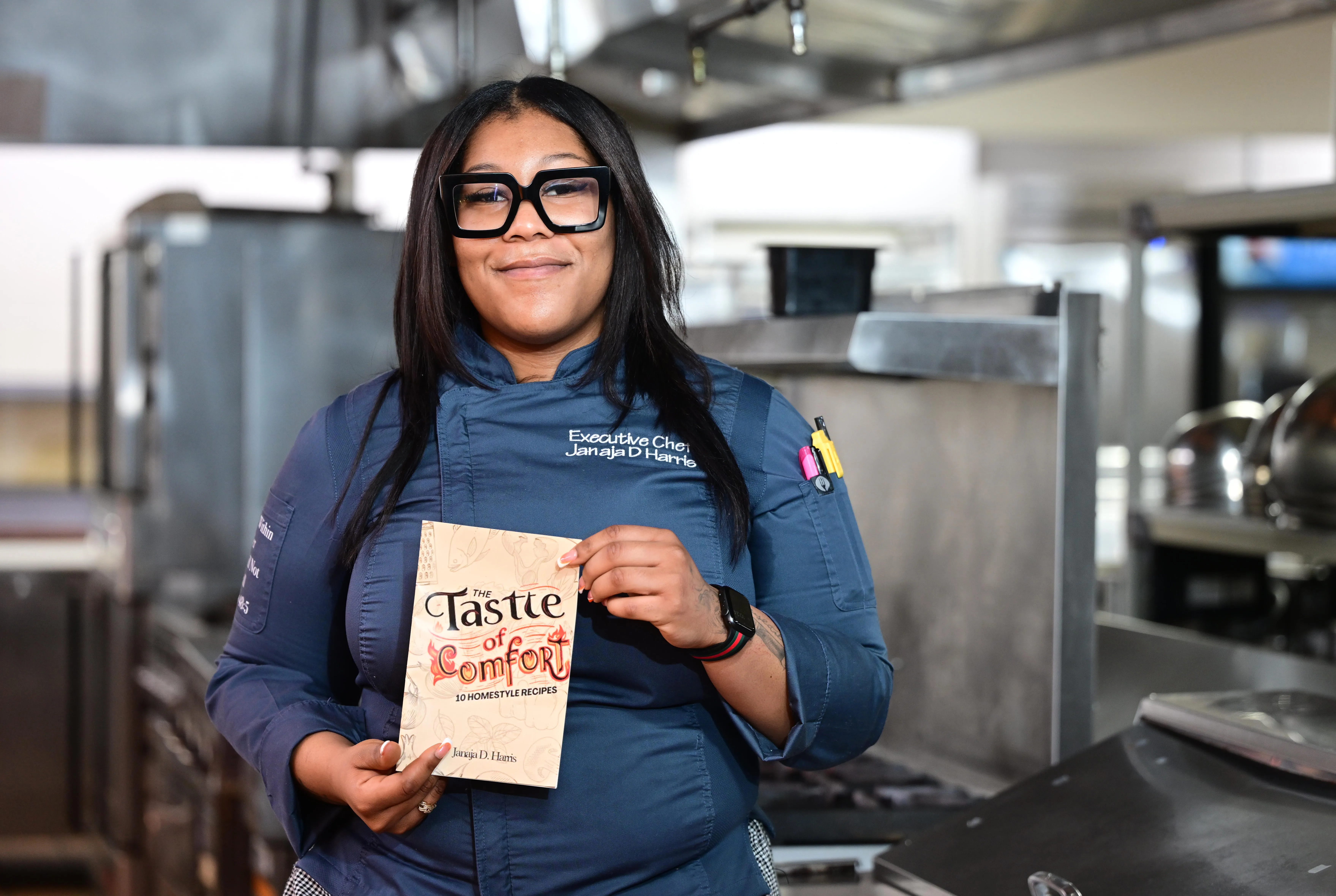 Janaja D. Harris, 26, is the owner of XFires KitchenX,...