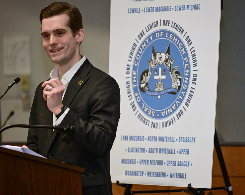 Lehigh County Executive Josh Siegel outlines priorities