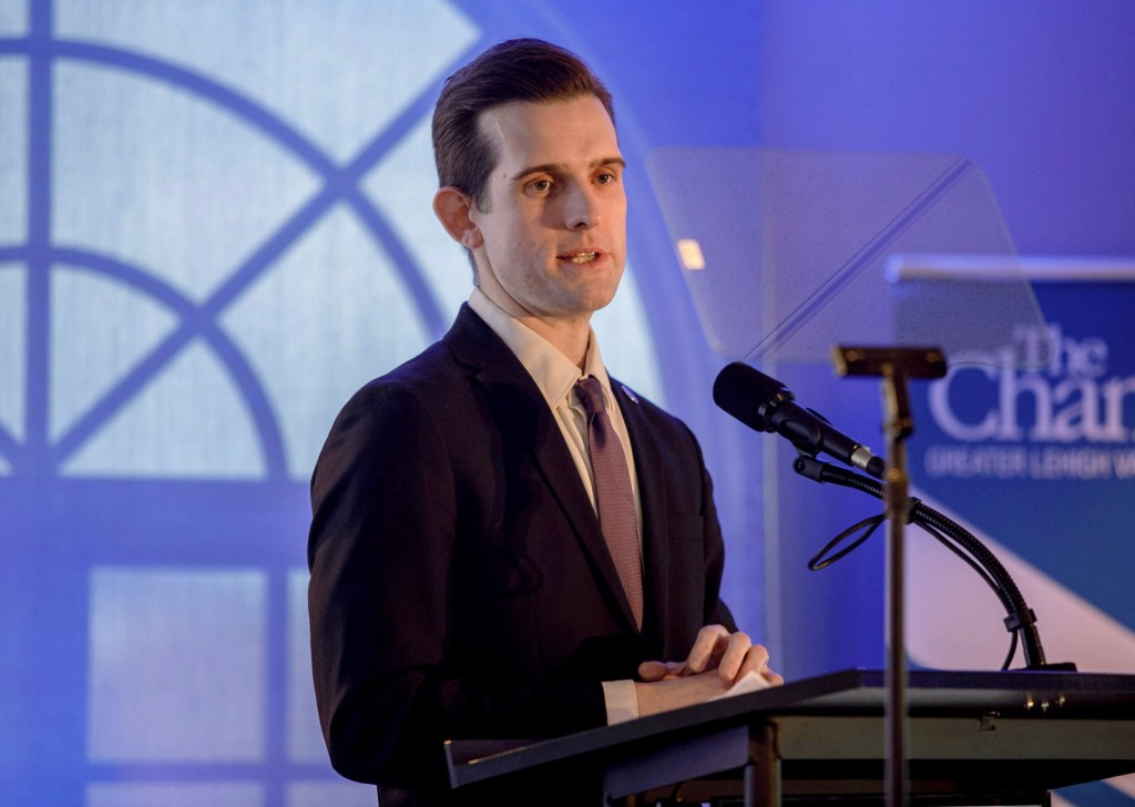 Josh Siegel gives first State of Lehigh County address