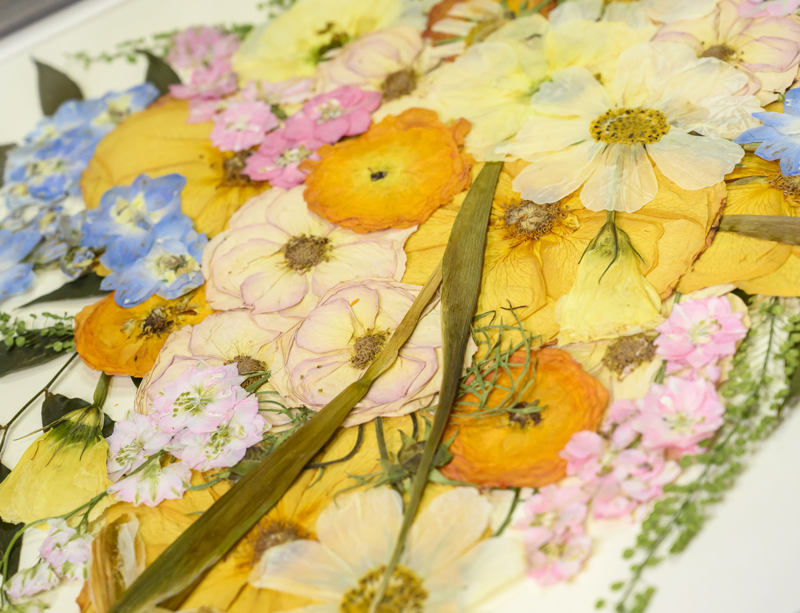 Resin art is displayed Friday, Feb. 13, 2026, at The...