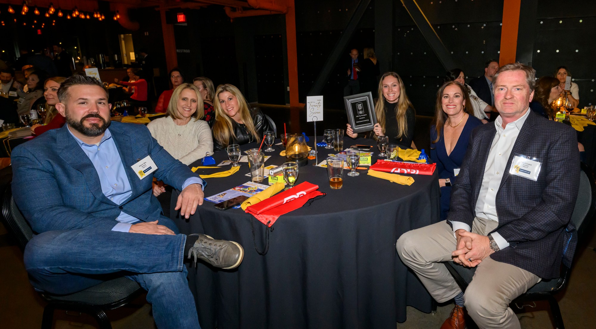 Gerhart Systems & Controls Corp is a winner among the Small Employers category during The Morning Call's Lehigh Valley Top Workplaces Awards 2026 awards banquet Thursday, Feb. 26, 2026, at the ArtsQuest Center at SteelStacks in Bethlehem. (April Gamiz/The Morning Call)