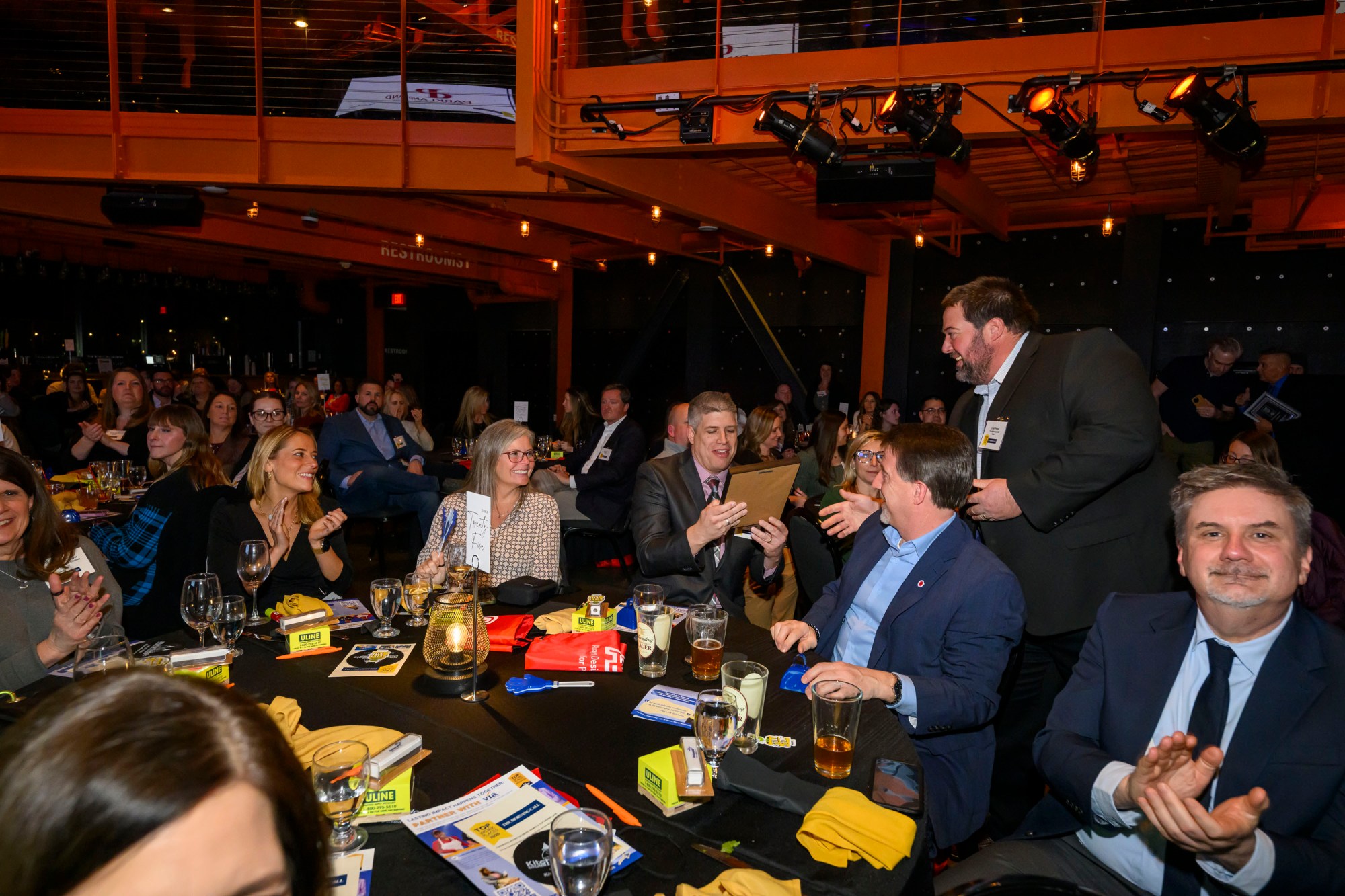 Parkland School District is ranked among the Large Employers category during The Morning Call's Lehigh Valley Top Workplaces Awards 2026 awards banquet Thursday, Feb. 26, 2026, at the ArtsQuest Center at SteelStacks in Bethlehem. (April Gamiz/The Morning Call)