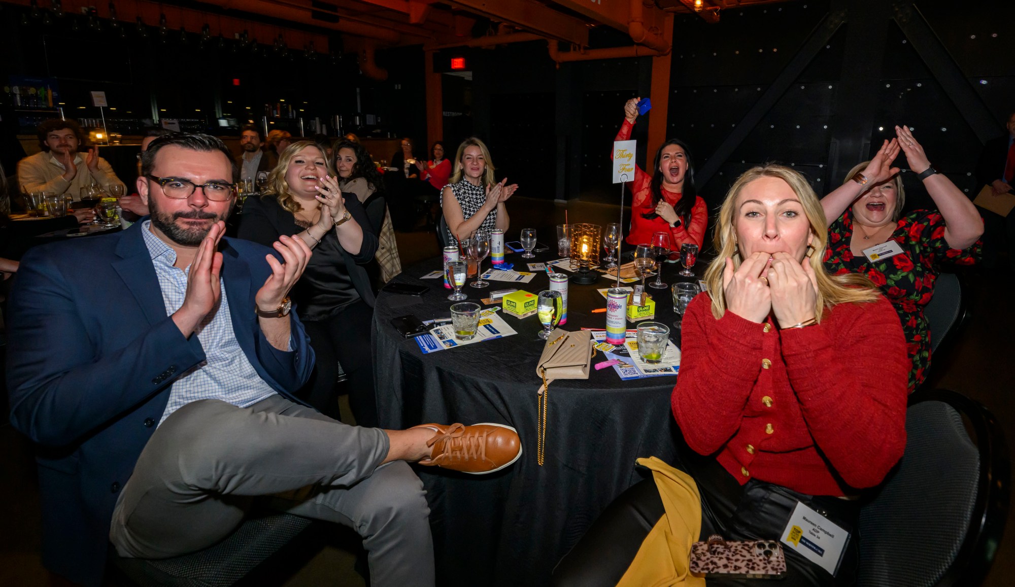 ADP is ranked among the Large Employers category during The Morning Call's Lehigh Valley Top Workplaces Awards 2026 awards banquet Thursday, Feb. 26, 2026, at the ArtsQuest Center at SteelStacks in Bethlehem. (April Gamiz/The Morning Call)