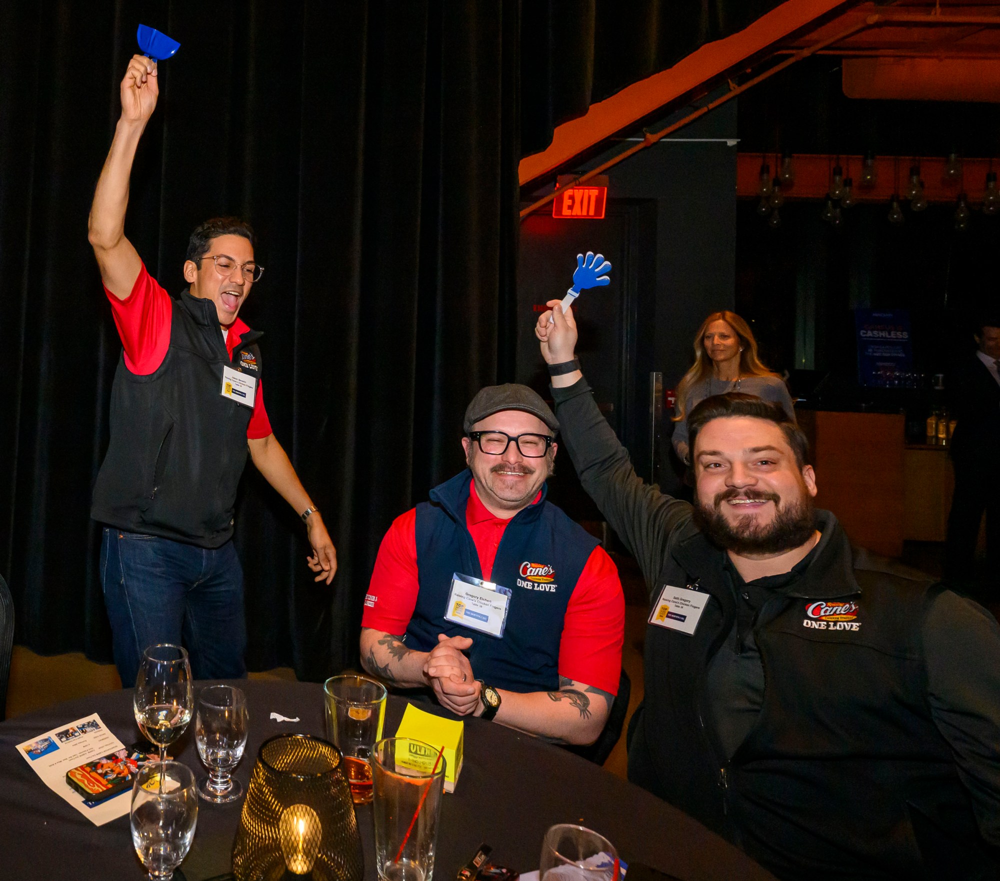 Raising Cane's Chicken Fingers is ranked second among the Large Employers category during The Morning Call's Lehigh Valley Top Workplaces Awards 2026 awards banquet Thursday, Feb. 26, 2026, at the ArtsQuest Center at SteelStacks in Bethlehem. (April Gamiz/The Morning Call)