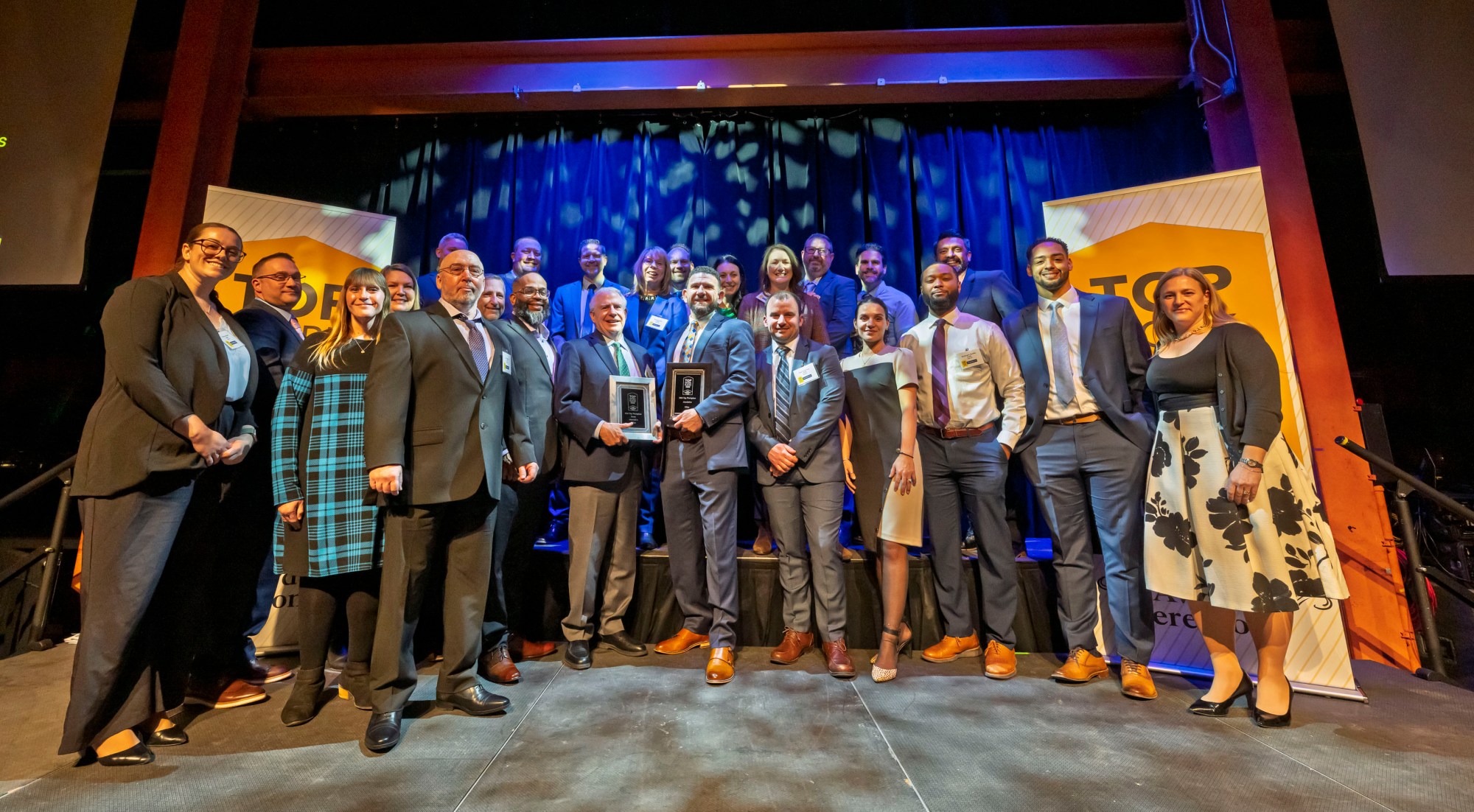 Uline wins during The Morning Call's Lehigh Valley Top Workplaces Awards 2026 awards banquet Thursday, Feb. 26, 2026, at the ArtsQuest Center at SteelStacks in Bethlehem.(April Gamiz/The Morning Call)