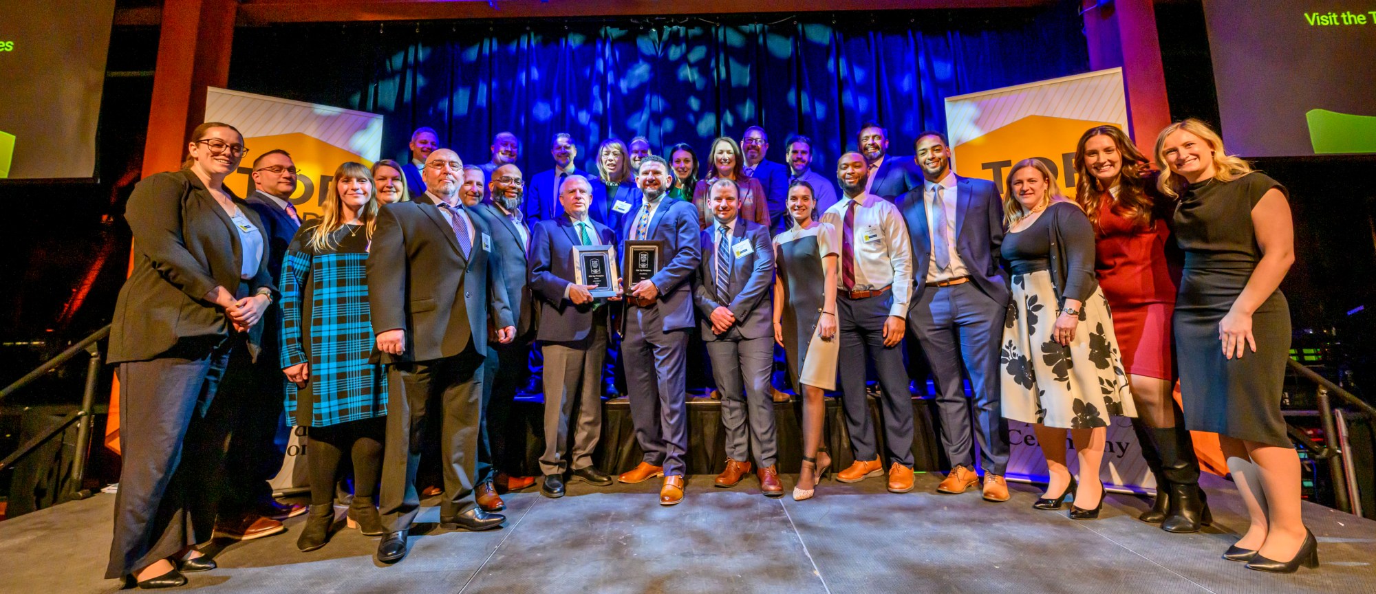 Uline wins during The Morning Call's Lehigh Valley Top Workplaces Awards 2026 awards banquet Thursday, Feb. 26, 2026, at the ArtsQuest Center at SteelStacks in Bethlehem.(April Gamiz/The Morning Call)